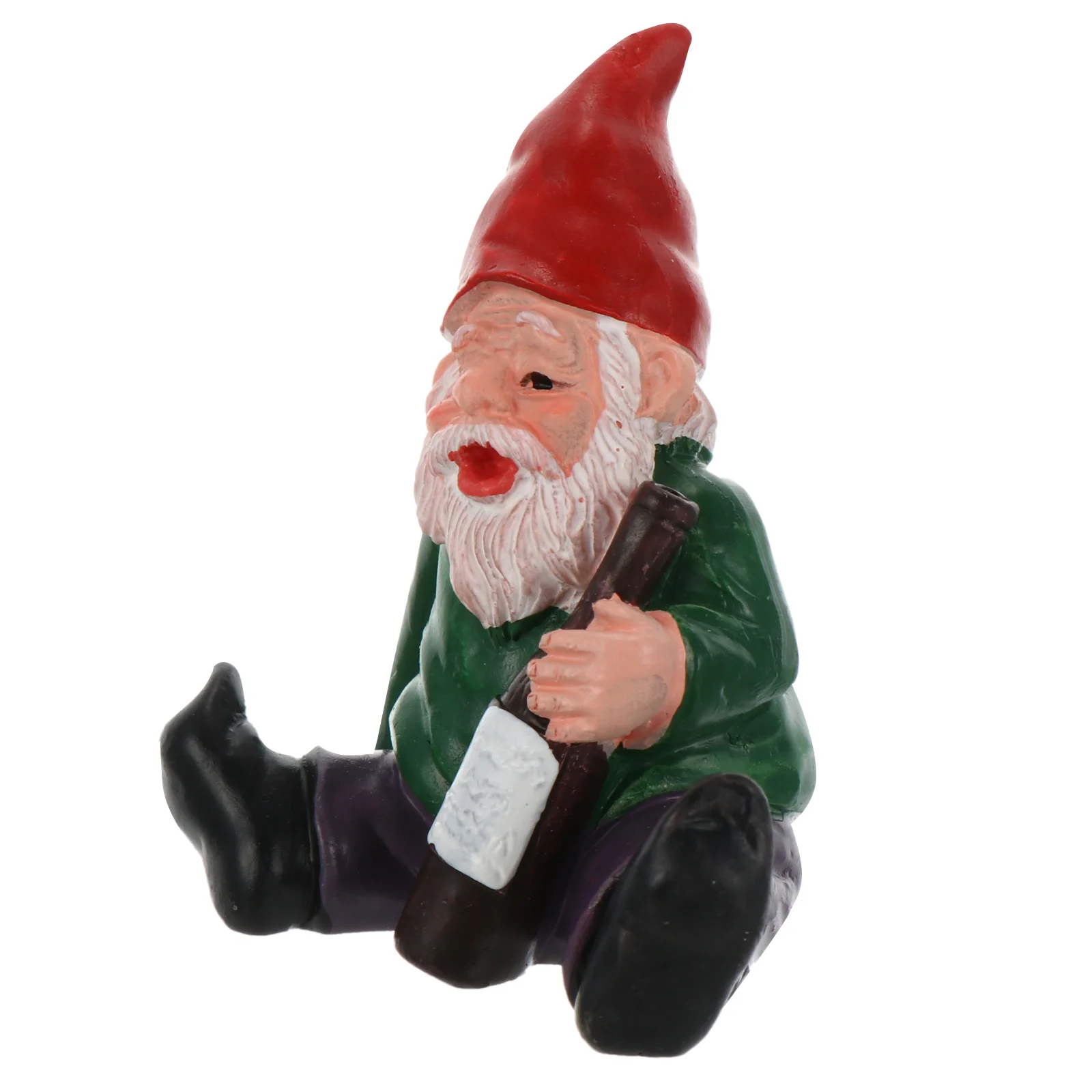 

1Pcs Resin Garden Ornament Lovely Gnome Statue Cute Funny Decorative Lawn Outdoor Craft Sculpture Garden Decor
