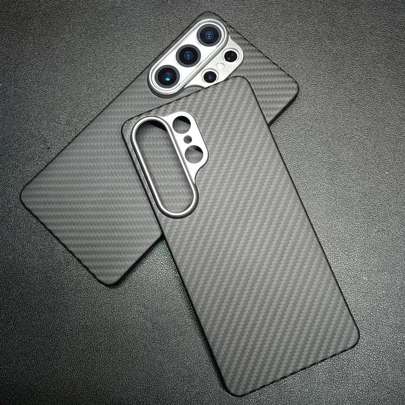 P+ Real Carbon Fiber Magnetic Case For Samsung Galaxy S26 Ultra For Magsafe Cover