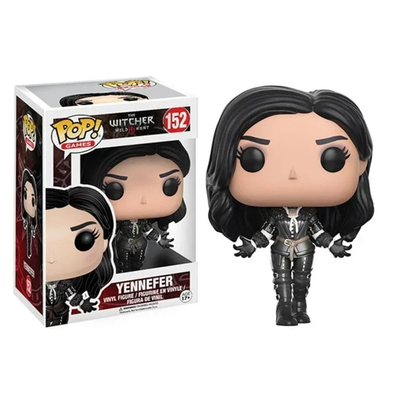 FUNKO POP Wiedźmin YENNEFER # 152 GERALT 149 # CIRI 150 # Figurka winylowa 10 cm, kolekcjonerska lalka z PVC, model zabawki
