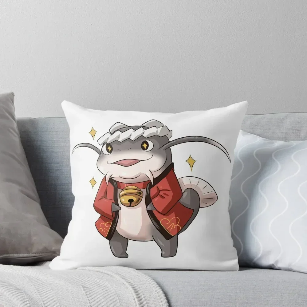 

FFXIV Festival Namazu Throw Pillow Sitting Cushion Christmas Pillowcase Cushion Cover Luxury pillow
