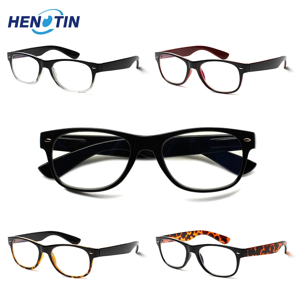 

Henotin High Quality Reading Glasses For Women Spring Hinge Reader Eyeglasses Men's glasse Diopter+0+0.5+1.0+2.0+3.0+4.0+5.0+6.0