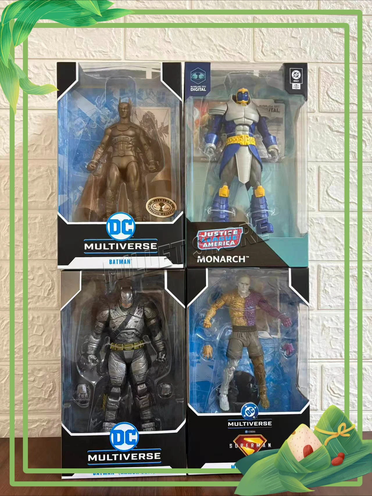 

Spot SaleMcFarlane Toys DC Multiverse Batman Armored Suit/Monarch/Metamorpho/Batman 7 Moving Figure Model Collection Toy Gift
