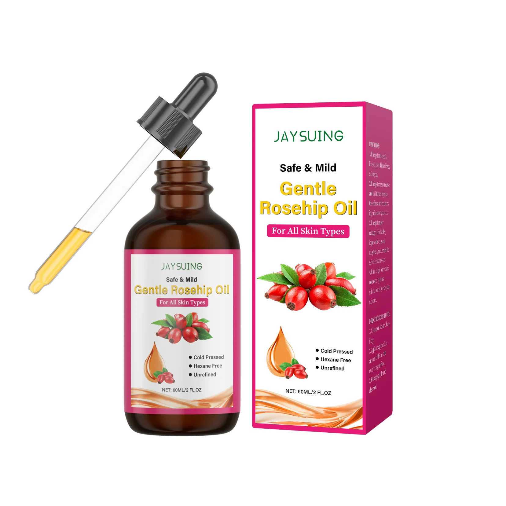 Rosehip Facial Oil Moisturizin - Face Oil Rosehip ulasan dan harga