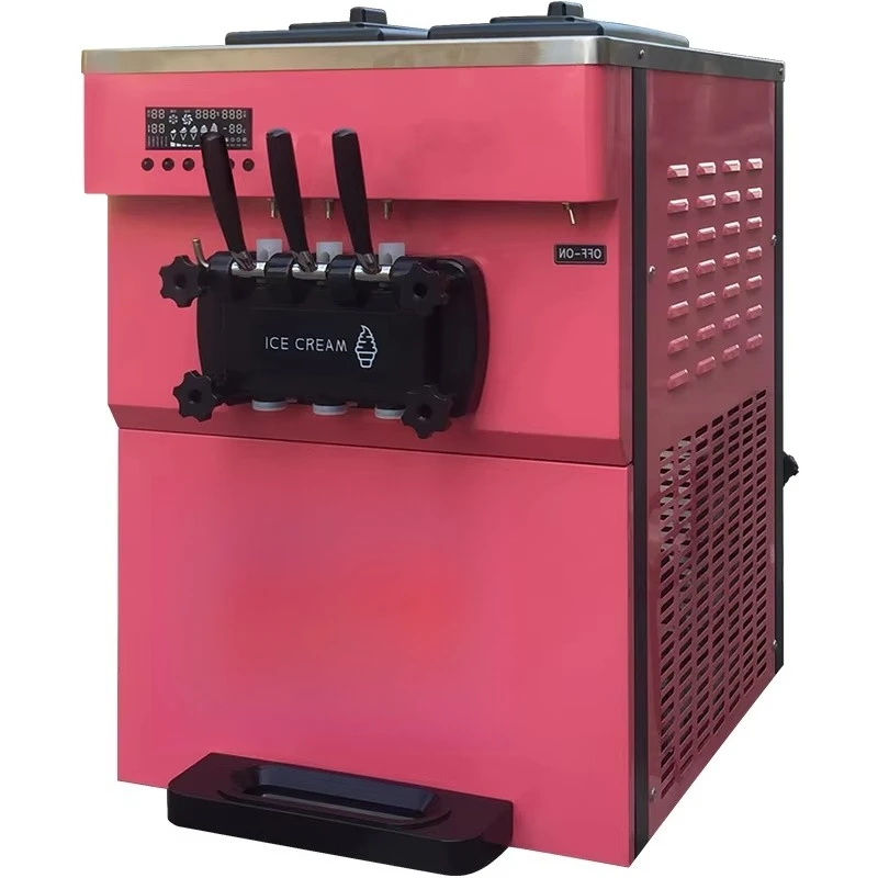 3 Flavor Soft Glace Ice Cream Coffee Shop Ice Cream Making Machine Cheap Wholesale Ice Cream Machine Price for Business
