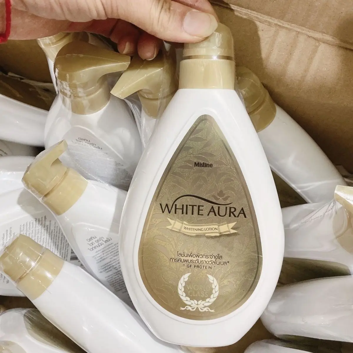 Thai Whitening Body Lotion, Fast-Acting Brightening & Moisturizing for All Skin Types