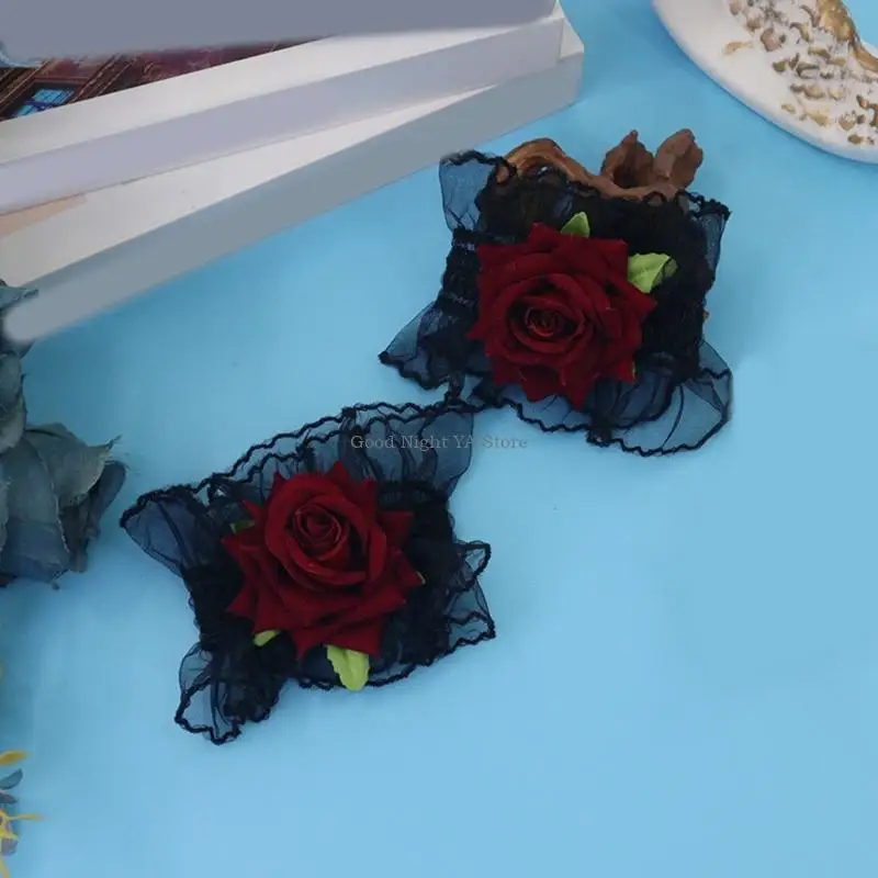 أكمام ذراع شفافة أنيقة وزخرفة من الدانتيل الرقيق مناسبة للحدث الرسمي والتنقل اليومي، مادة ناعمة