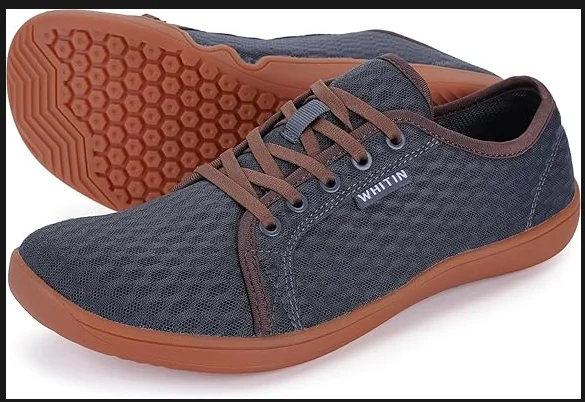 

Wide Foot Comfortable Breathable Summer Style Barefoot Hiking Shoes Lightweight Mesh Surface Shock Absorption Rubber Outsole