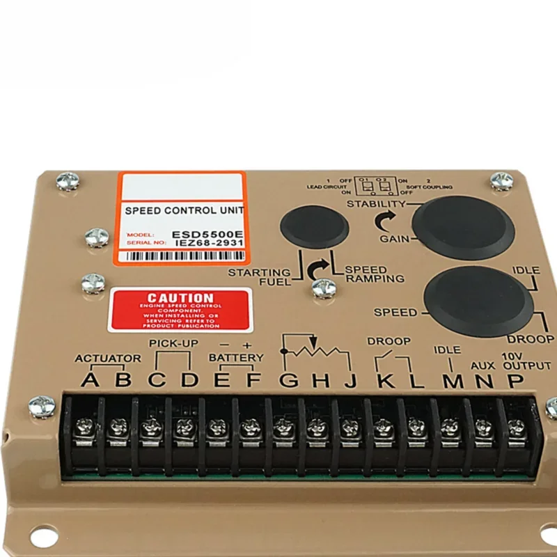 Esd5500e Generator Electronic Speed Control Controller Electric Regulator Board Speed Modulator Speed Control Board