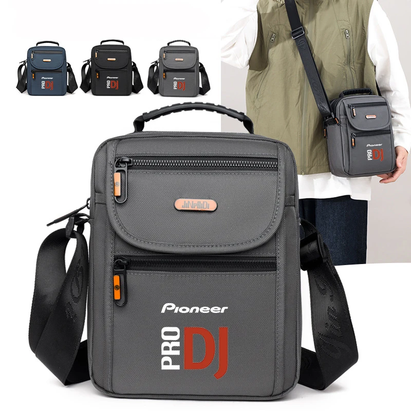 2023 Pioneer Pro Dj Men\'s Shoulder Bag Travel Messenger Bag Waterproof Fashion Shoulder Bag Outdoor Casual Sports Chest Bag