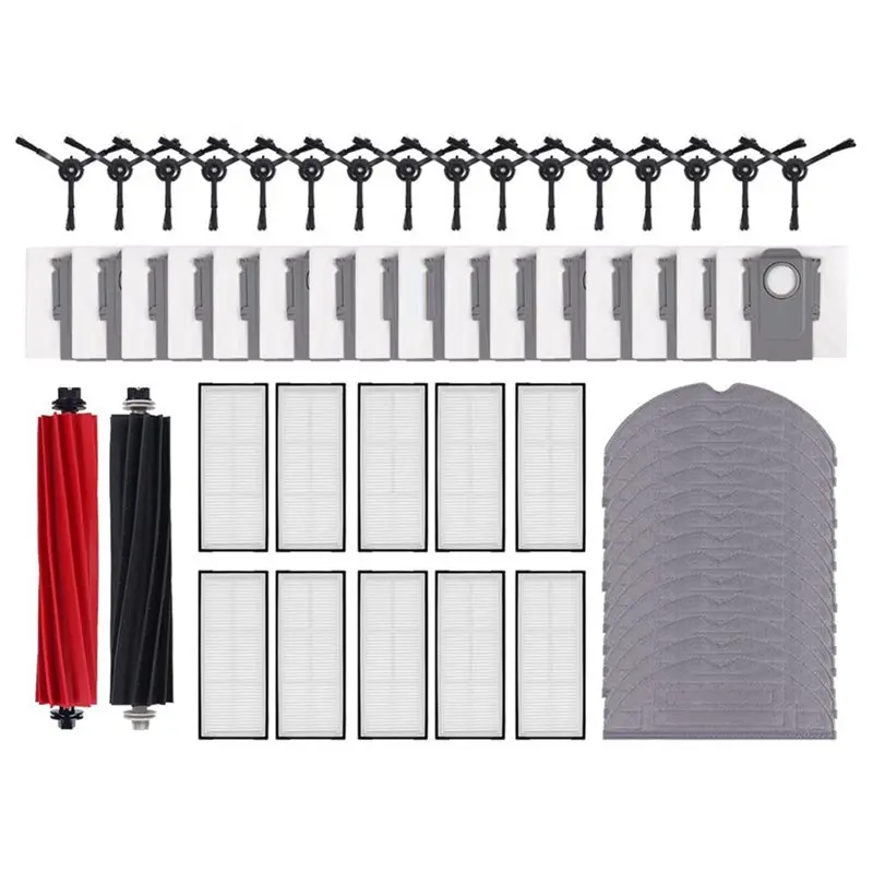 

AC39-For Roborock Robor Vacuum S8 S8+ S8 Pro Ultra Spare Parts Main Side Brush HEPA Filter Mop Cloths Part Accessories