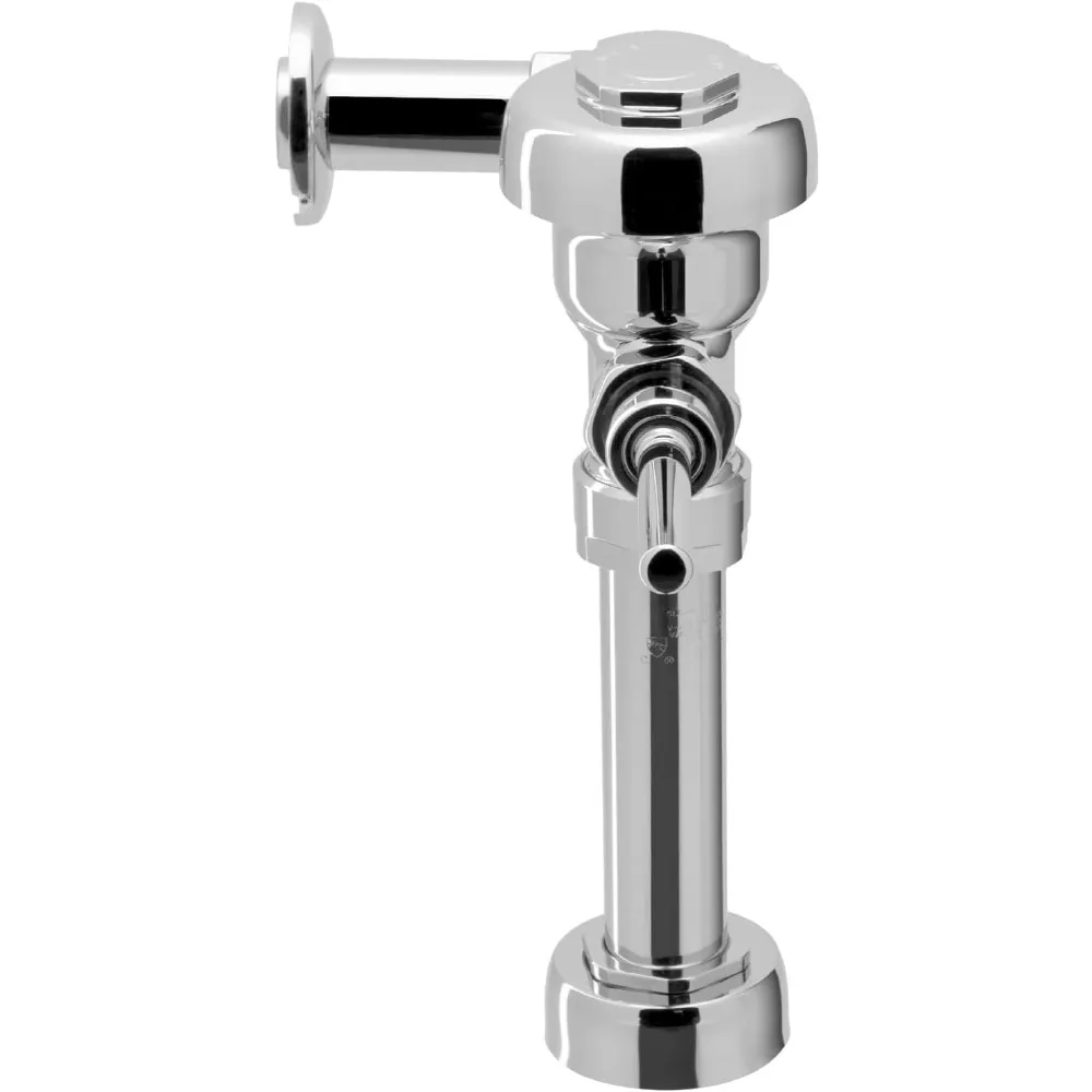 Exposed Manual Water Closet Flushometer, 1.6 GPF Manual Flush Valve - Single Flush, Fixture Connection Top Spud