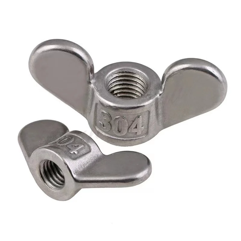 

Butterfly Wing Nuts A2 Stainless Steel Hand Tighten Nut M4 M5 M6 M8 M10 M12 M16 M20