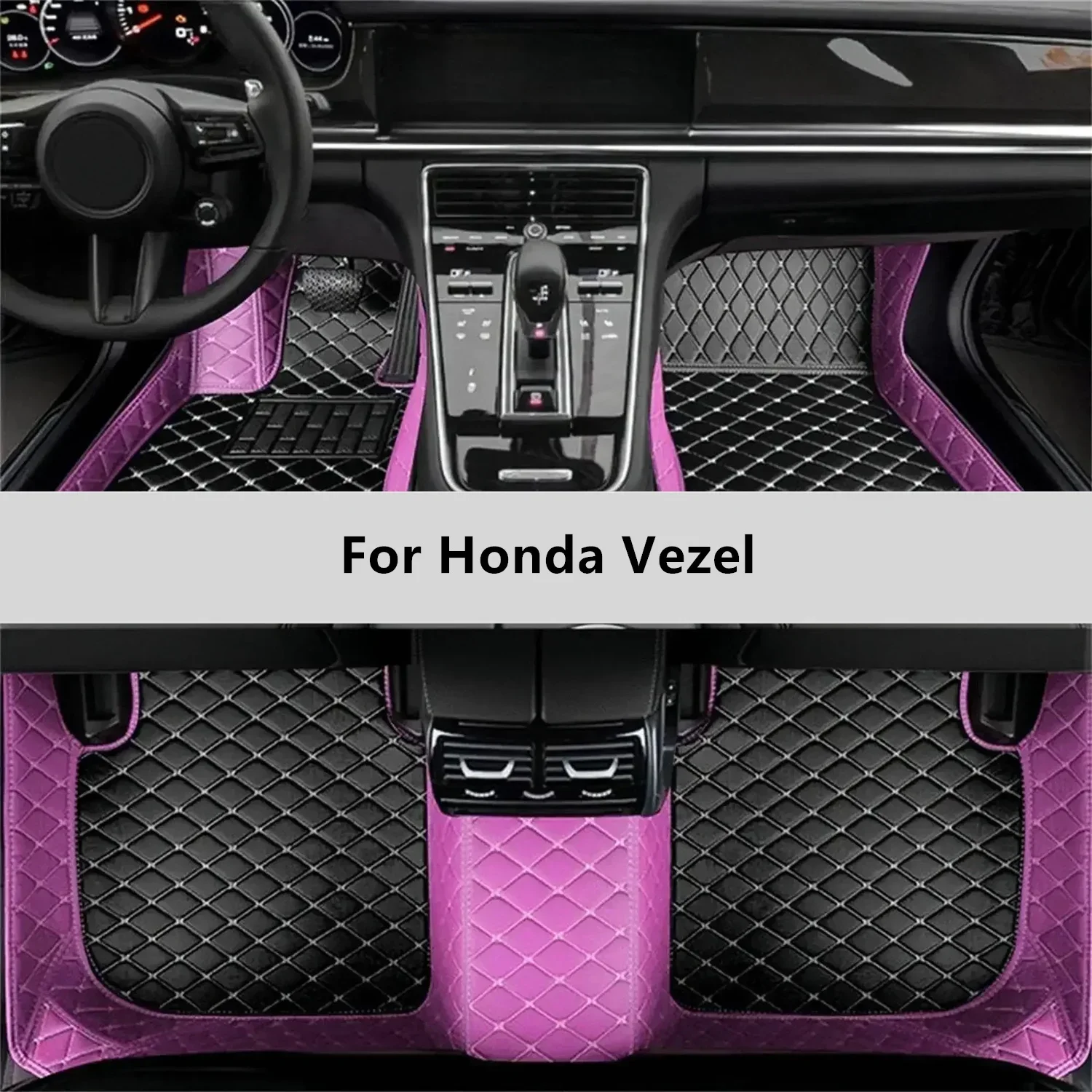 

Custom Car Floor Mats For Honda Vezel 2021 2022 2023 2024 2025 2026 Floor Mat Car Mat Accessories Interior