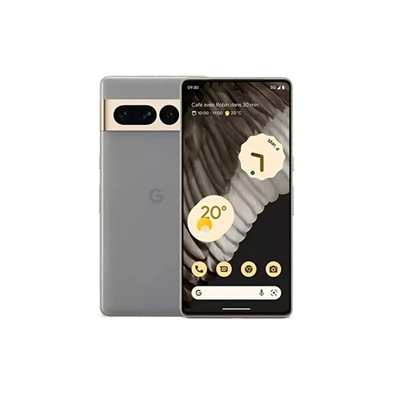 Google - Pixel 7 Pro Hazel (128gb) - Classe B, Refurbished Original Desbloqueado, Inclui Cabo de Carregamento Enviado dos EUA