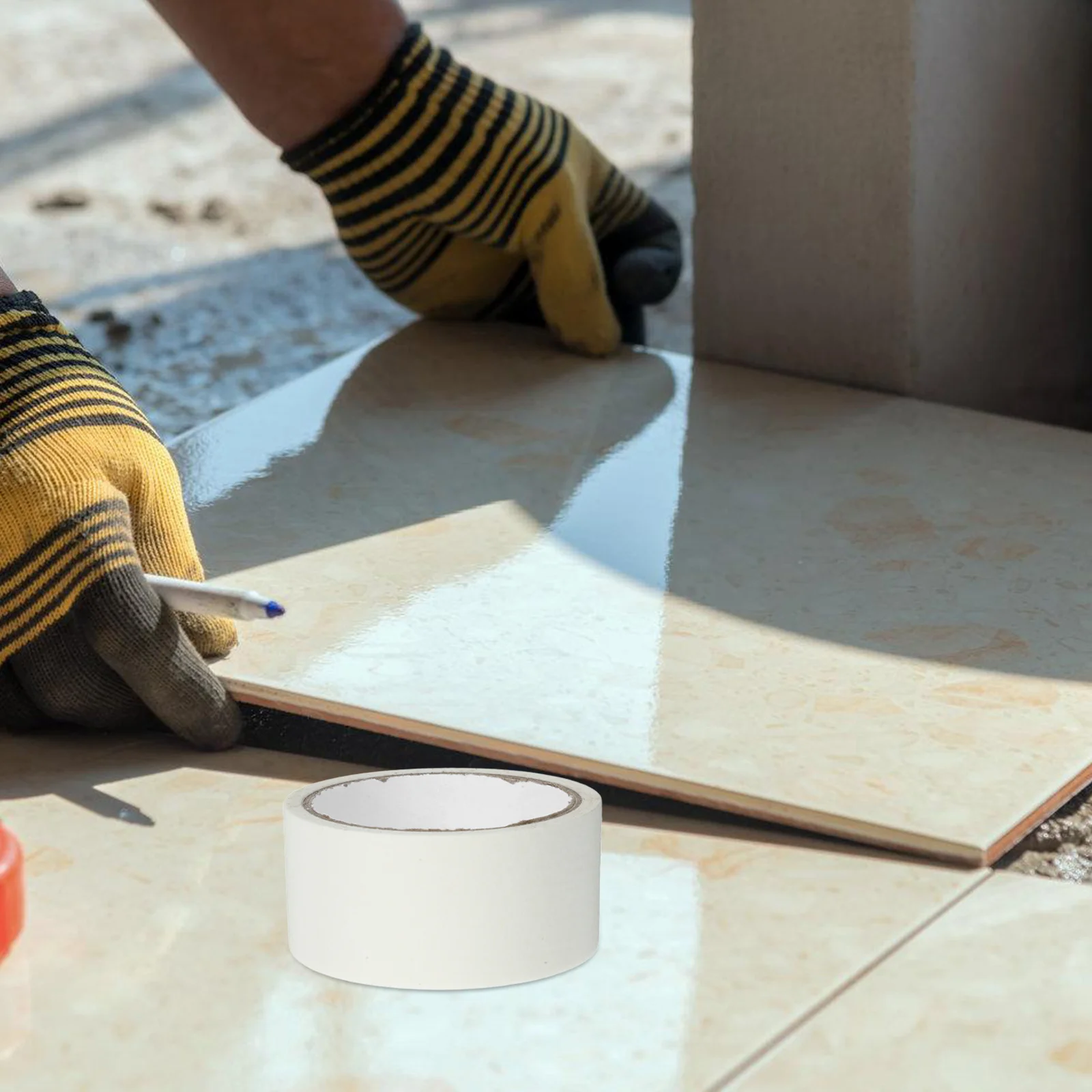 5 قطعة 5 لفات 20 متر شريطٌ لاصق أبيض لطلاء الجدران السيارات هيئة الفن مشاريع ورقة الرسامين الشريط السيارات الحرفية الأجهزة