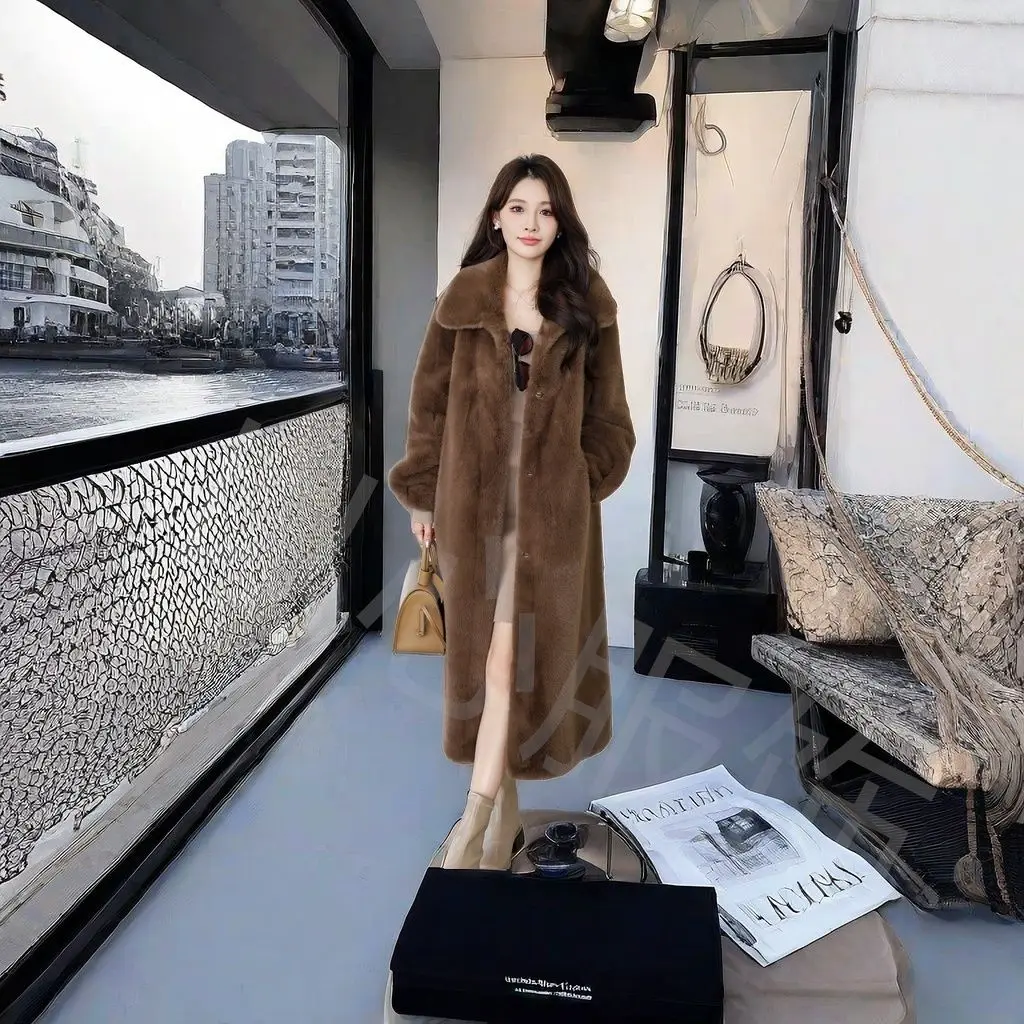 Kunstpelz Mädchen Mantel Mäntel Damen Cord Hüftlänge Hochzeit Unisex Chic Fleece gefüttert Ärmel Wolle Abrigos Casaco Hübsch Trendy