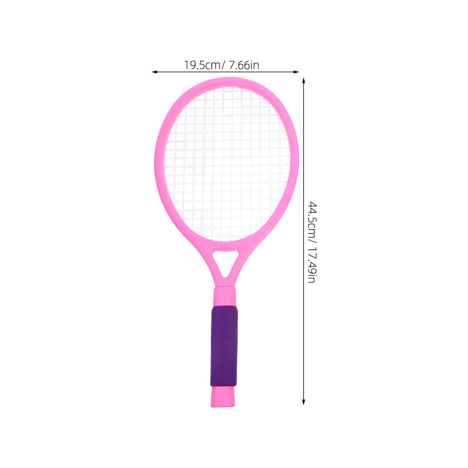 1Set Badmintonschläger mit Ball, Kinderschläger-Set, modisches Mesh-Design, tragbarer, verformungsfreier Griff für Eltern-Kind-Interaktion