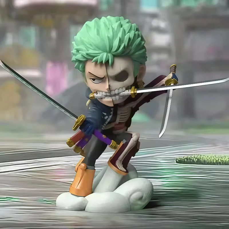 

Подлинная Mighty Jaxx One Piece, полуанатомия, девятая слепая коробка, серия фигурок, супер крутые модные куклы, автомобиль, настольные украшения, подарки