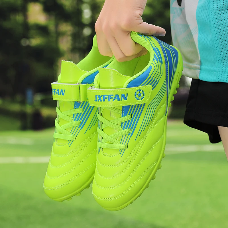

Indoor Flat Sole Futsal Boots Soft Wear Resistant Breathable Non Slip Flexible Court Football Training Casual Sneakers