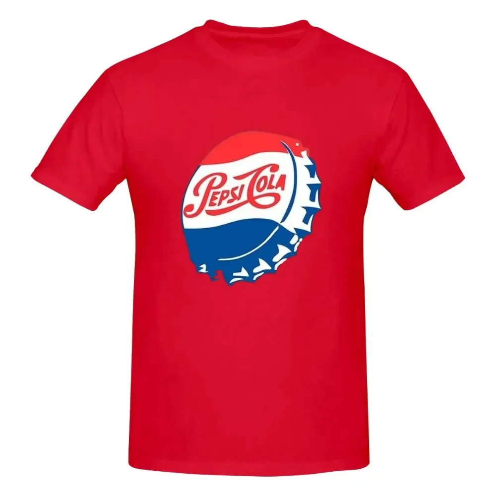 2025 Summer Men P-Pepsi Luxury T Shirts for Men Summer Print Shirt Cotton High Quality Clothing Streetwear Tops Tee