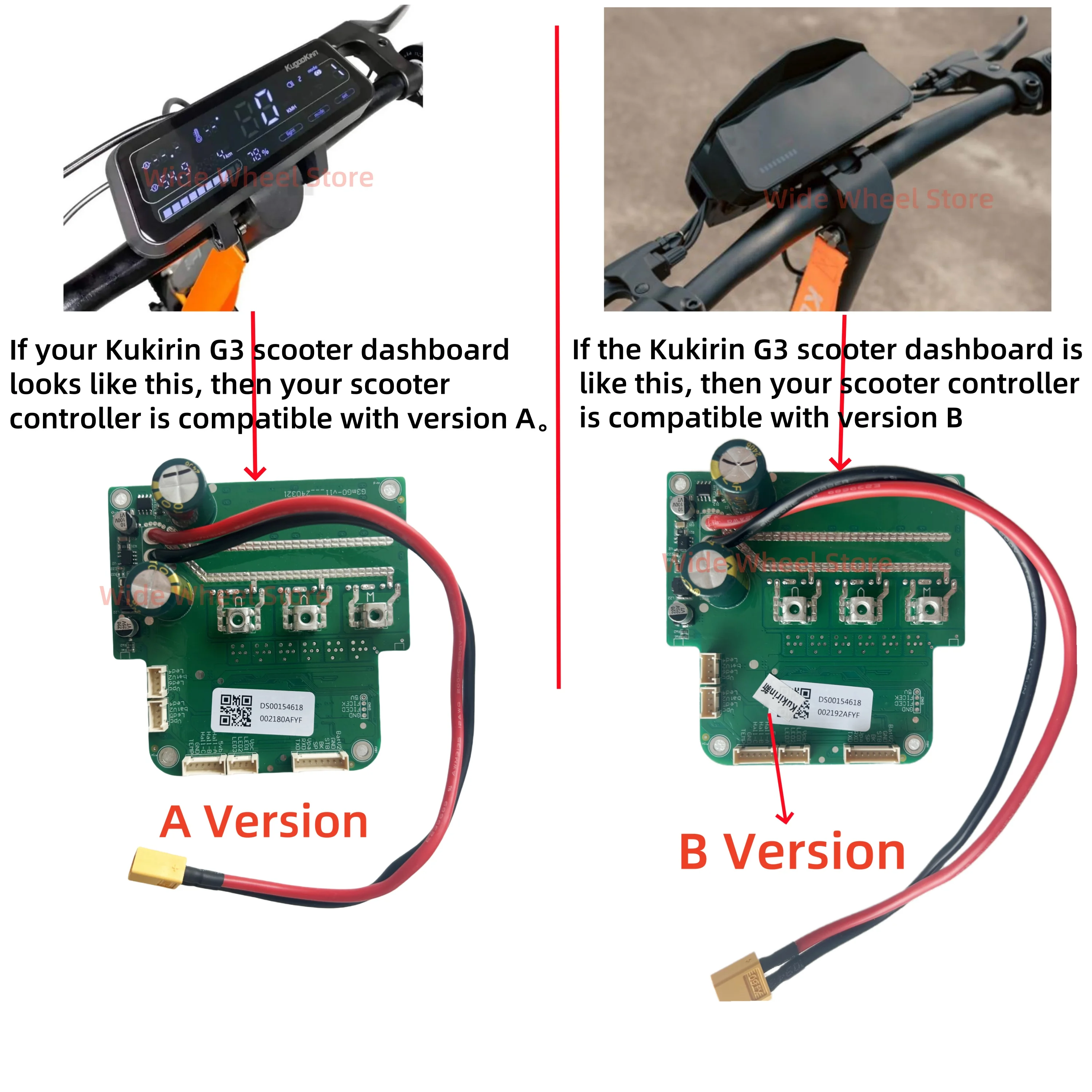 Original Kukirin G3 Controller New/Old Universal controller electric scooter KUGOOKirin G3 skateboard controller spare parts