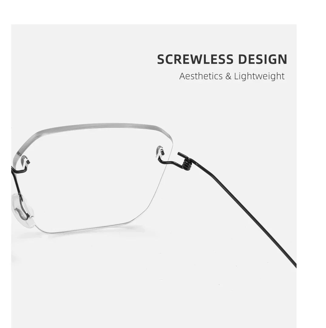 Klassische HD-Ultraleichte, bifokale, rahmenlose Lesebrille mit doppeltem Verwendungszweck für beide Nah- und Fern-Anti-Blaulicht-Unisex-Brillen – Detail 9