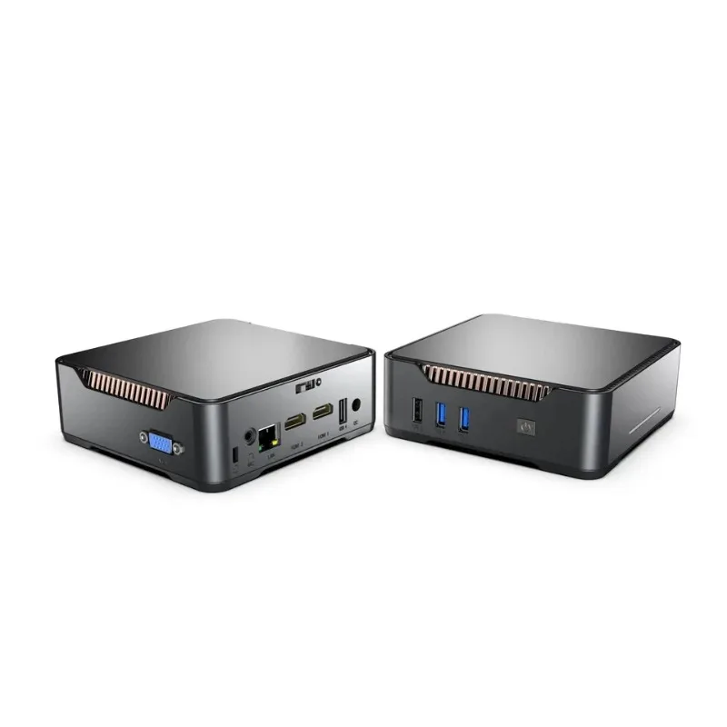 Project Mini Pc N3350 GK3PLUS DDR4 4G 64G Pc Computer Mini Pc Win11 PRO M.2 Sata 2.5 Inch HDD