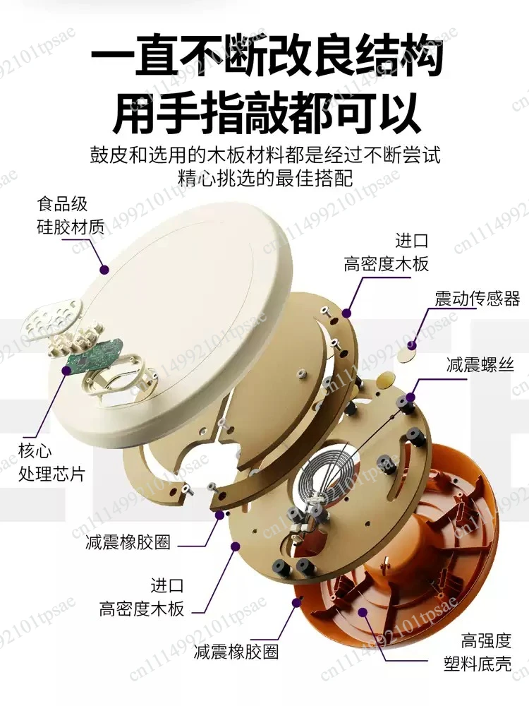 Taiko Drum Controller PRO Version Big Drum; Physical Drum