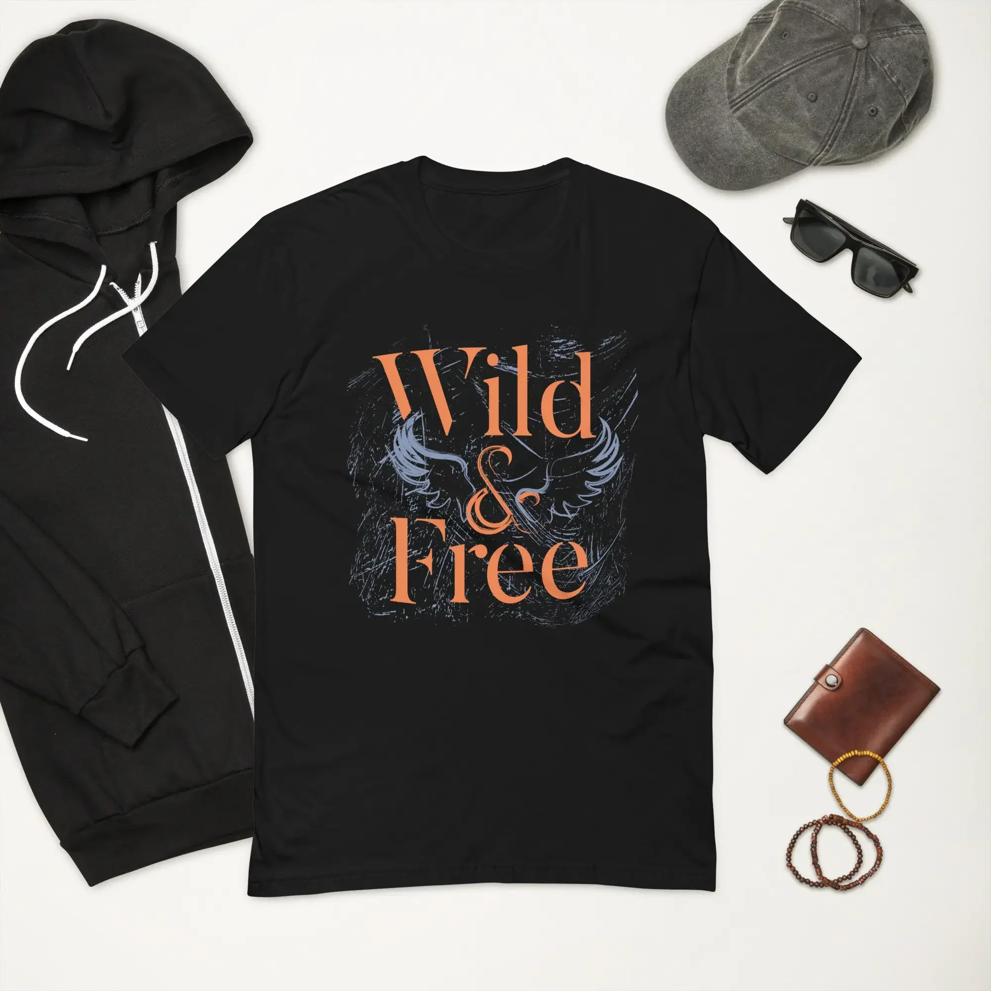 Wild Free T ShirtUnisex T-shirts for Men Women Summer Tees Cotton Luxury brand vintage oversized