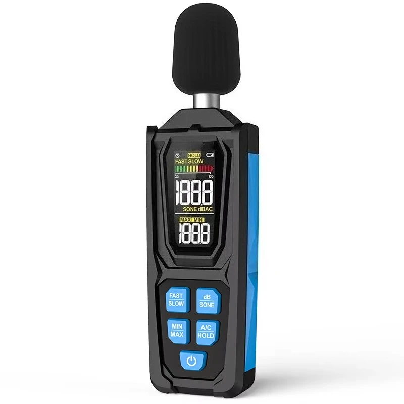 

SL750B 30-130 дБ Интеллектуальный цифровой измеритель уровня звука Тестер датчика громкости