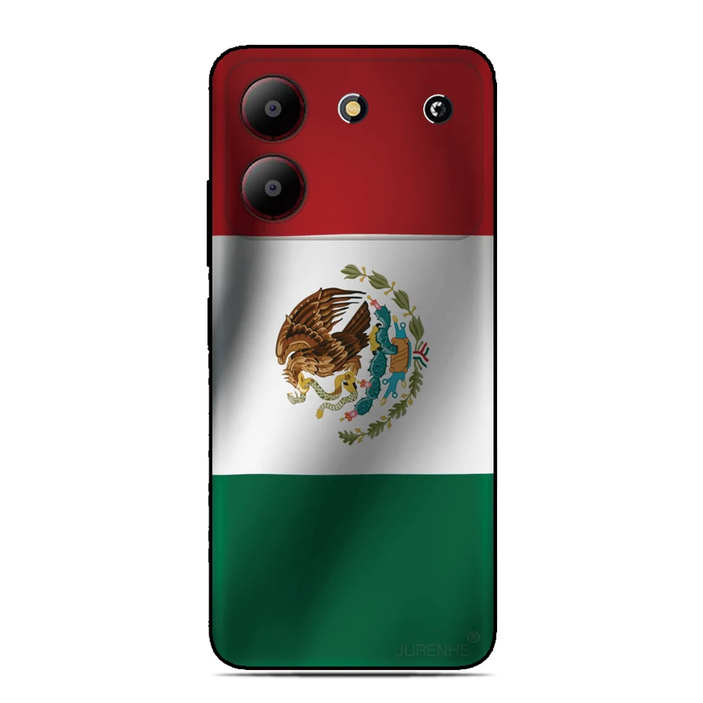 Mexico Flag Phone Case For Motorola Moto G87 G47 G37 G56 G86 G84 G54 G24 G06 G15 Power G04s G8 Lite One Vision Macro Cover view 6