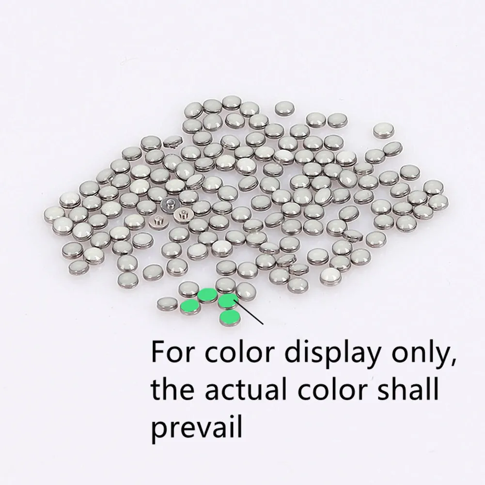 White Beads Blue Green Luminous Pip Watch Bezel Insert 12 O’Clock Lume Pearl Dot Mod Parts Replacement Watch Accessories