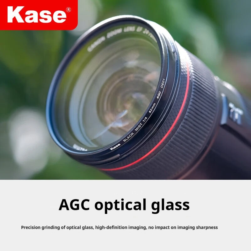 

Kase Black Soft 1/4 AGC Screw-On Circular Filter—Ideal for video, portrait, still life, and landscape photography