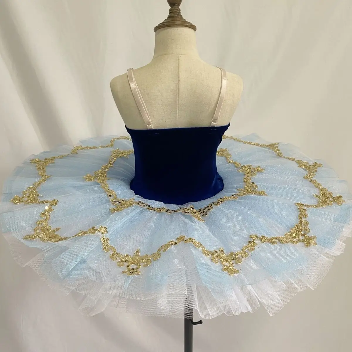 Disfraces de tutú para niños, falda tutú profesional del lago de los cisnes, trajes de concurso de tutú de Bella Durmiente para niñas