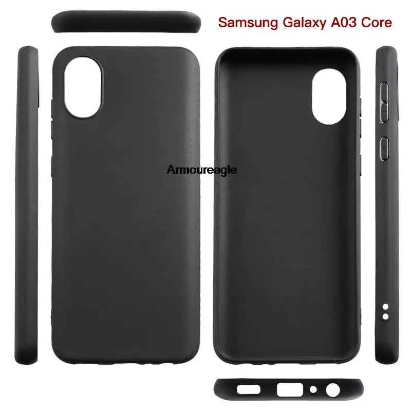 Guard On For Samsung Galaxy A03 Core SM-A032F, SM-A032F/DS 6.5 2021 Silicone Phone Protective Back Shell Soft TPU Case Protec