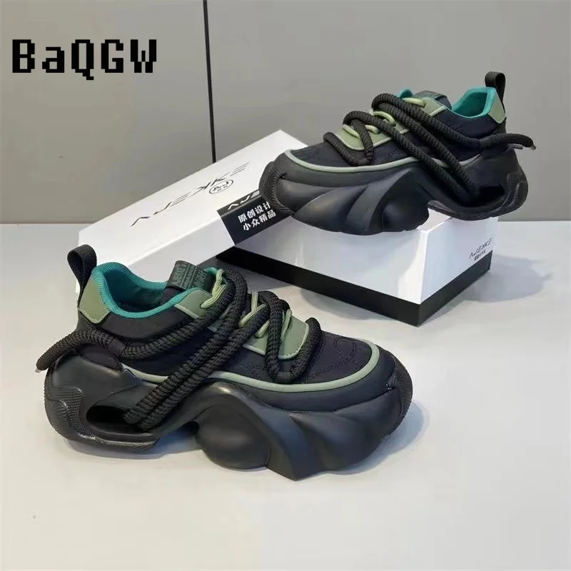 

Luxury Men's Black Casual Sneakers Comfortable Platform Shoes Men Designer Height Increasing Sneakers Men Casual Sports Shoes