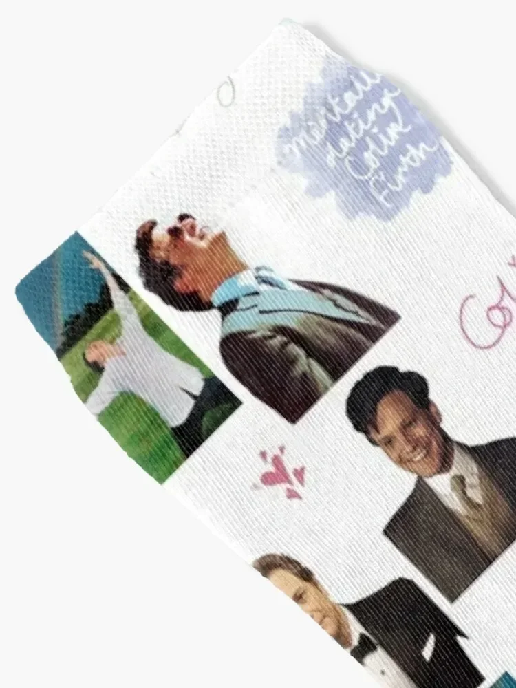 Colin Firth Set 2 Socks fashionable sheer winter Girl'S Socks Men's