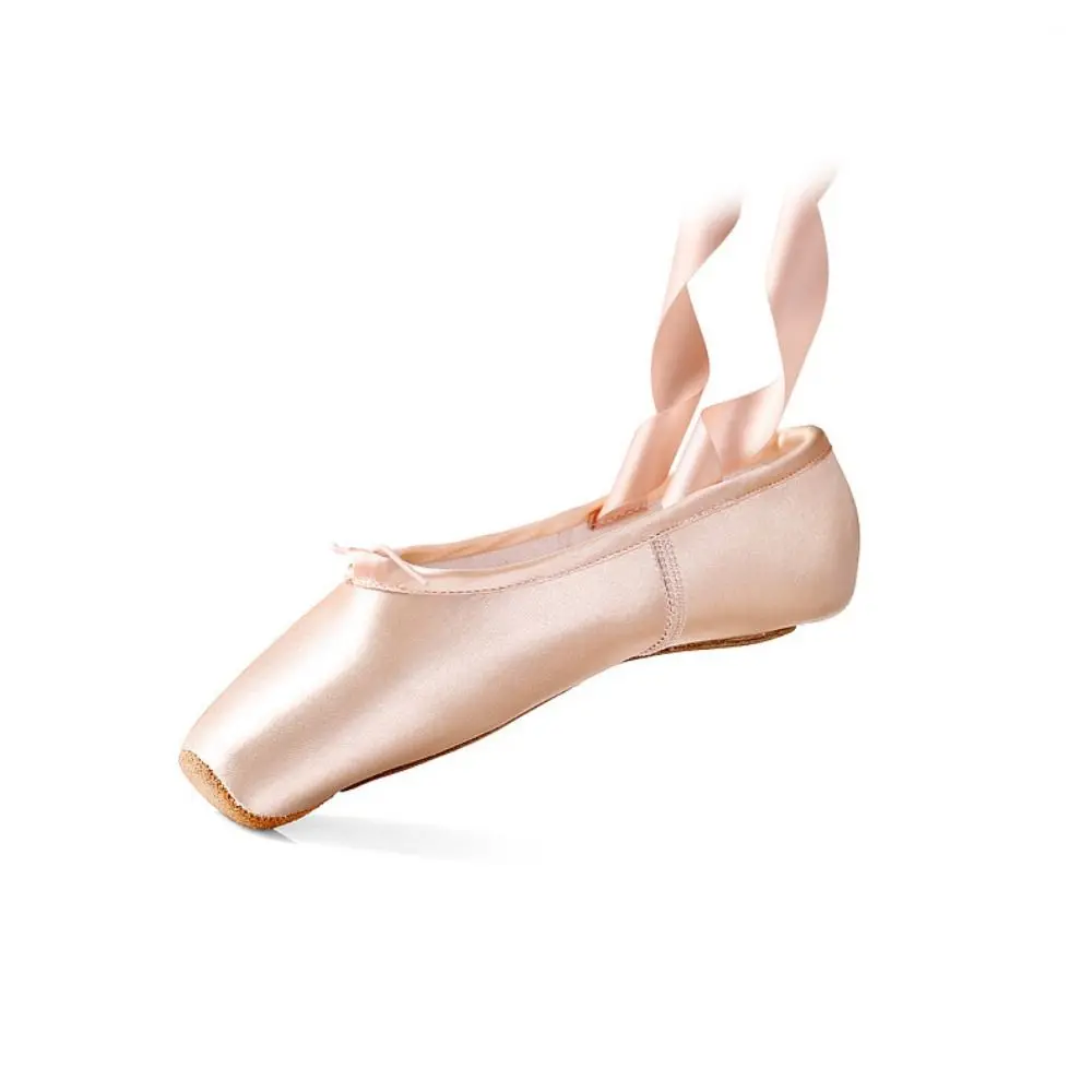 Pilate Satin Girls' Ballet Shoes Elastic Soft Sole Pointe Shoes Professional Pointy Dancing Shoes Dance Class