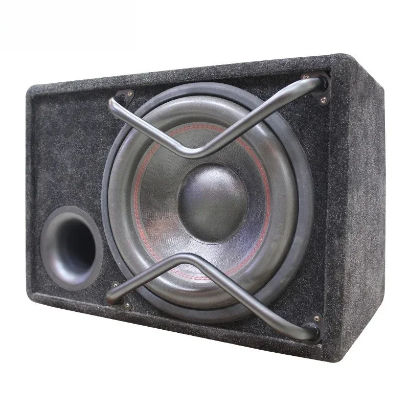 

10-Inch dual magnetic double voice coil high-power subwoofer modification