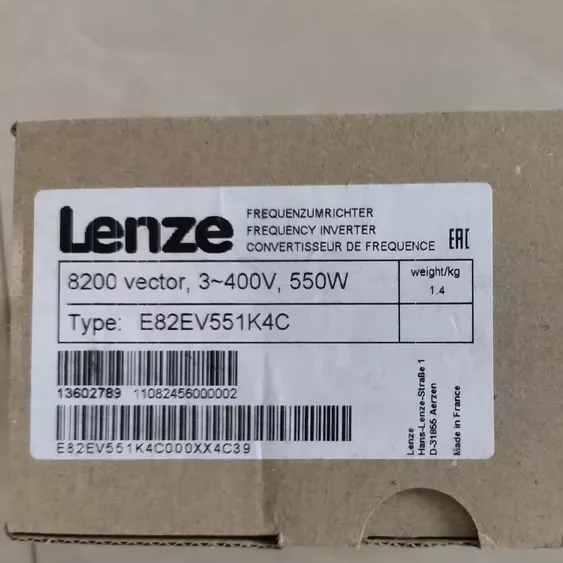

Lenze Drive E82EV551_4C Frequency Inverter Drive E82EV551K4C FastShipping E82EV552_4C240 E82EV371_2C200 E82MV222_4B001 E82ZAFSC