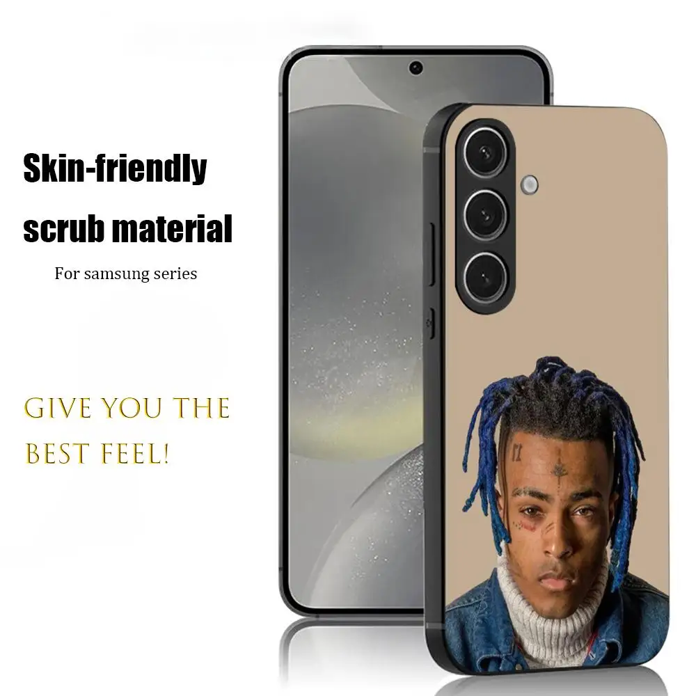 حار X-XX-X T-Tenta-cionS الراب جراب هاتف لسامسونج غالاكسي S25 S24 S23 S22 S21 S20 زائد الترا نوت 20 لينة الأسود #3