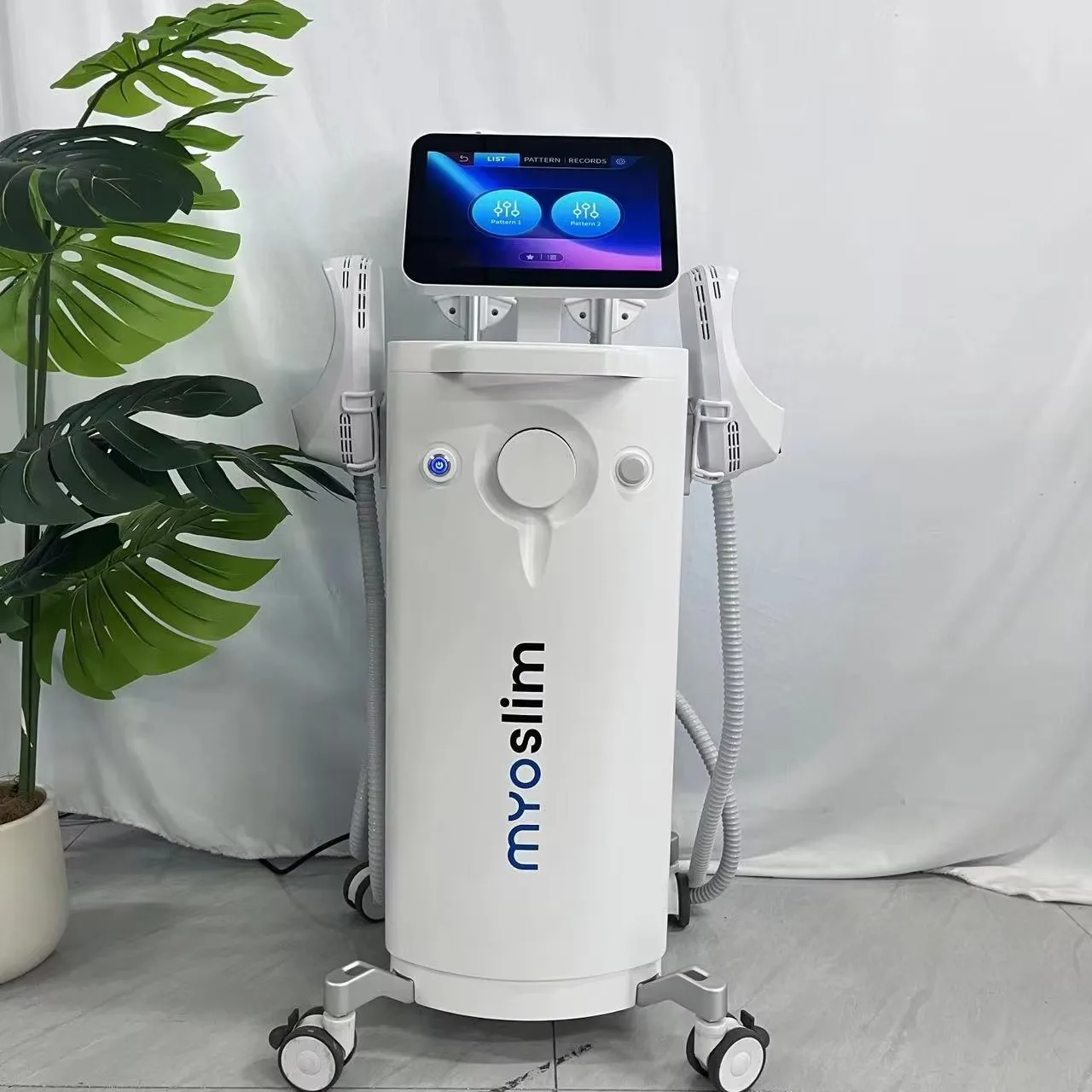 MYOslim electromagnetic muscle building EMS muscle stimulator body shaping buttocks fat lifting RF weight loss machine