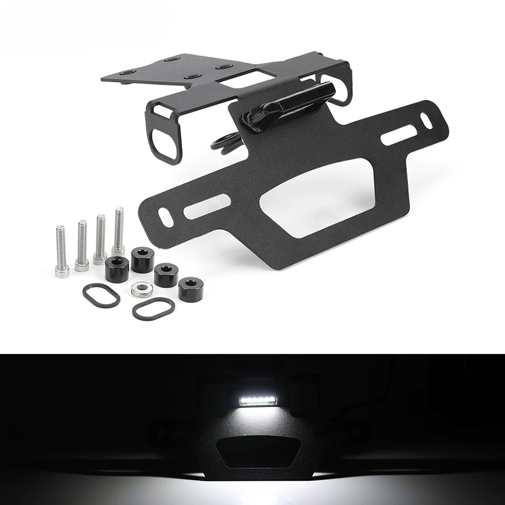 

Motorcycle Registration Plate Holder For Honda CB500F CBR500R 2019-23 Short Tail License Plate Support Modification Accessories