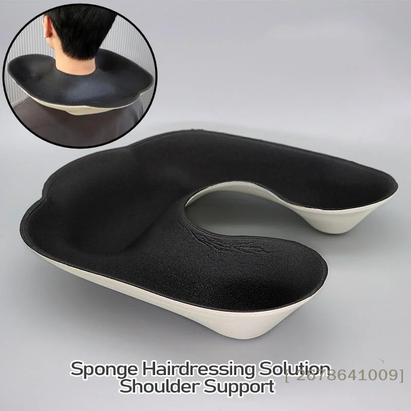 ⚑Salon Hair Neck Tray Shoulder Support Hairdressing Tool Professional Perm Hair Perming Neck Rest Container For DIY Home Barber