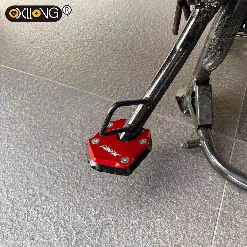 

Motorcycle Kickstand CNC Aluminum Foot Side Stand Fame Support Plate Enlarger Pad For HONDA X ADV X-ADV XADV 750 2021 2022