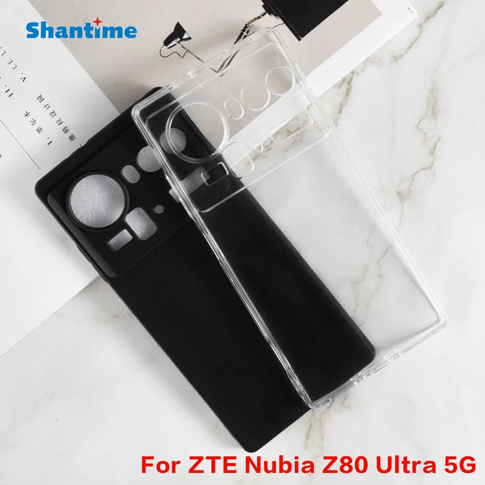 

Для ZTE Nubia Z80 Ultra 5G гелевый пудинг силиконовый защитный чехол для телефона из мягкого ТПУ