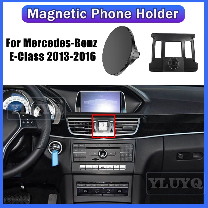 

For Mercedes-Benz E-Class 2013-2016 Car magnetic phone holder Gravity navigation stand 360° rotatable Car accessories