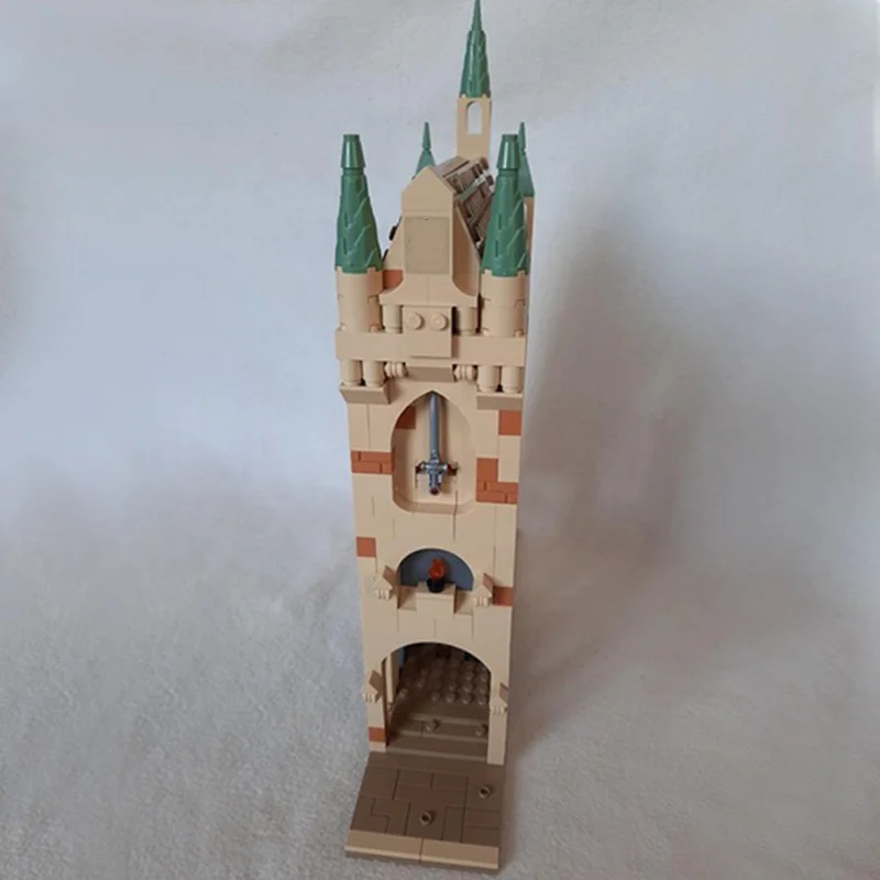 527 قطعة MOC ممر غريب وحدات نموذج اللبنات هدية الكريسماس العمارة اللعب تجميع DIY فكرة التعليم الاطفال #4