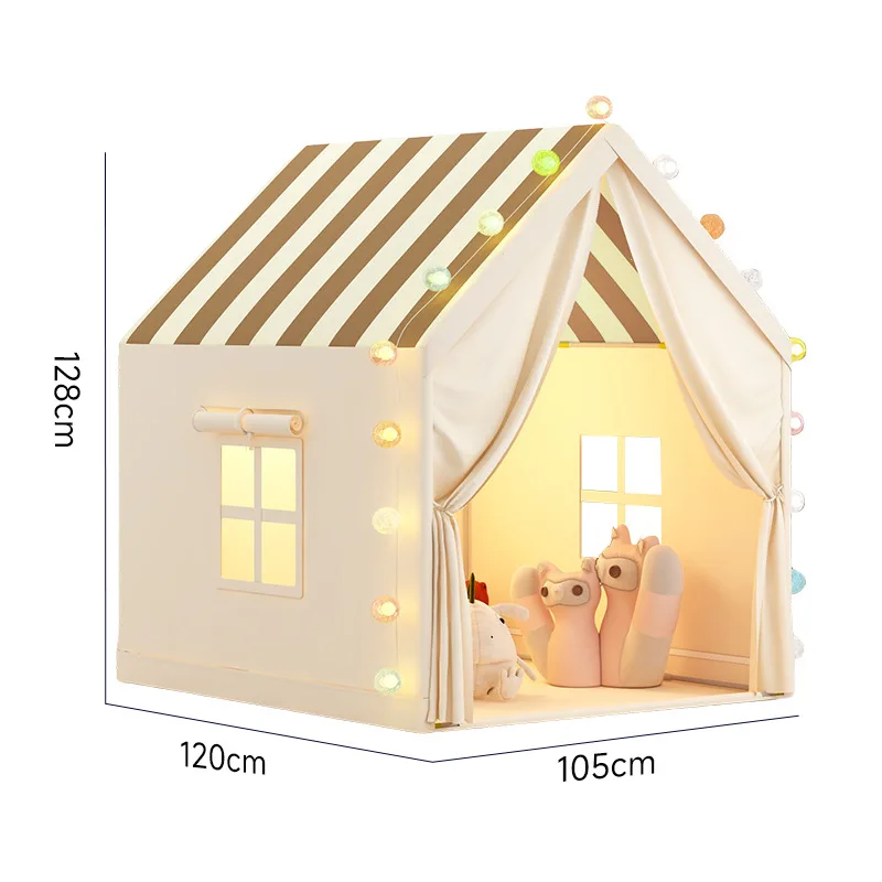 Fun Children's Play Tent, Princess Fairy Tale Toy Castle Tent Great Birthday Gift, Accessories Not Included