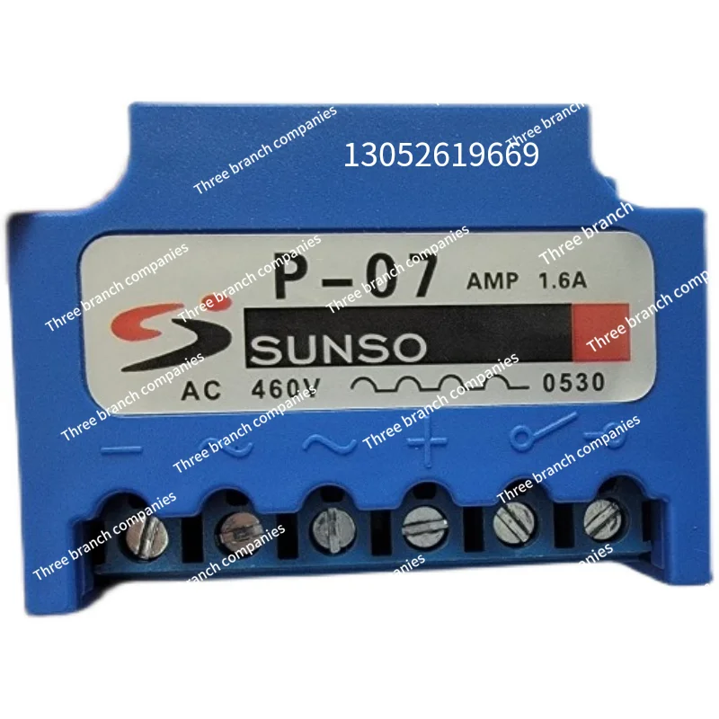 

Genuine Goods Taiwan Sunso Rectifier P-07 P-O7 P-08 Amp 1.6a Ac460 P-07D